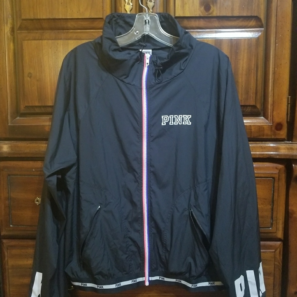 VS Pink Anorak windbreaker